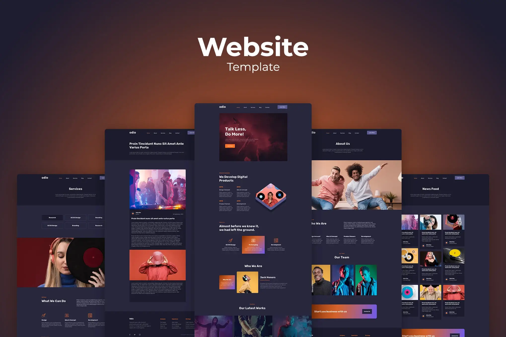 Mockup Desarrollo Web Express